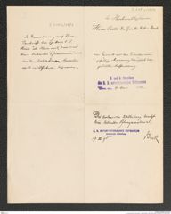 k.k. naturhistorisches Hofmuseum, Intendanzakten 1885-1896 (Hauer), Aktenzahl Z.219/1891, Seite 4